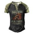 Its Not A Dad Bod Its A Father Figure Men Vintage Men's Henley Raglan T-Shirt Black Forest