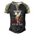 Joe Biden Merry Christmas Confused Easter Day Men's Henley Raglan T-Shirt Black Forest