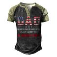 At Least You Dont Have A Liberal Child American Flag Men's Henley Raglan T-Shirt Black Forest