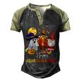 Lover Halloween Merry Christmas Happy 14 Shirt Men's Henley Shirt Raglan Sleeve 3D Print T-shirt Black Forest