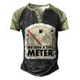 My Give A Shit Meter Is Empty Sarcastic Autocollant 393 Trending Shirt Men's Henley Shirt Raglan Sleeve 3D Print T-shirt Black Forest