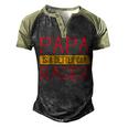 Papa Is A Better Car Racer Papa T-Shirt Fathers Day Gift Men's Henley Shirt Raglan Sleeve 3D Print T-shirt Black Forest