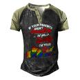 If Your Parents Arent Accepting Im Your Dad Now Lgbtq Hugs Men's Henley Raglan T-Shirt Black Forest