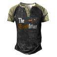 The Scotch Father Whiskey Lover From Her Men's Henley Raglan T-Shirt Black Forest