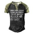 Mens St Patricks Day Maybe Beer Is Addicted To Me Drink Men's Henley Raglan T-Shirt Black Forest