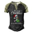 This Is My Christmas Pajama 880 Shirt Men's Henley Shirt Raglan Sleeve 3D Print T-shirt Black Forest