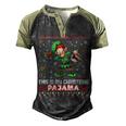 This Is My Christmas Pajama Volleyball 874 Shirt Men's Henley Shirt Raglan Sleeve 3D Print T-shirt Black Forest