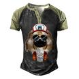 Trucker Dog I Truck Driver Havanese V2 Men's Henley Shirt Raglan Sleeve 3D Print T-shirt Black Forest