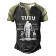 Tutu Grandpa Gift Tutu Best Friend Best Partner In Crime Men's Henley Shirt Raglan Sleeve 3D Print T-shirt Black Forest