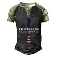 Two Seater Dad Joke American Flag 4Th Of July Motorbiking V2V3 Men's Henley Shirt Raglan Sleeve 3D Print T-shirt Black Forest