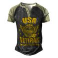 Veteran Veterans Day Usa Veteran We Care You Always 637 Navy Soldier Army Military Men's Henley Shirt Raglan Sleeve 3D Print T-shirt Black Forest