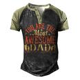 You Are The Most Awesome Dad Men's Henley Shirt Raglan Sleeve 3D Print T-shirt Black Forest
