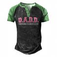 Daughter Dads Against Daughters Dating Dad Men's Henley Raglan T-Shirt Black Green