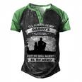 Father Grandpa Ill Always Be My Daddys Little Girl And He Will Always Be My Herotshir Family Dad Men's Henley Shirt Raglan Sleeve 3D Print T-shirt Black Green