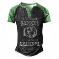 Father Grandpa My Fishing Buddies Call Me Grandpa Cute S Day204 Family Dad Men's Henley Shirt Raglan Sleeve 3D Print T-shirt Black Green