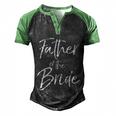 Matching Bridal Party For Family Father Of The Bride Men's Henley Shirt Raglan Sleeve 3D Print T-shirt Black Green