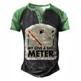 My Give A Shit Meter Is Empty Sarcastic Autocollant 393 Trending Shirt Men's Henley Shirt Raglan Sleeve 3D Print T-shirt Black Green