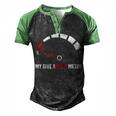 My Give A Shit Meter Is Empty Sarcastic Autocollant 394 Trending Shirt Men's Henley Shirt Raglan Sleeve 3D Print T-shirt Black Green