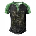 My Son Is A Soldier Proud Army Dad Us 706 Shirt Men's Henley Shirt Raglan Sleeve 3D Print T-shirt Black Green