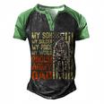 My Son Is Soldier Proud Military Dad 703 Shirt Men's Henley Shirt Raglan Sleeve 3D Print T-shirt Black Green