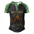 Natividad Name Shirt Natividad Family Name Men's Henley Shirt Raglan Sleeve 3D Print T-shirt Black Green