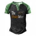 The Scotch Father Whiskey Lover From Her Men's Henley Raglan T-Shirt Black Green