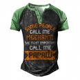 Some People Call Me Mechanic The Most Importent Papa T-Shirt Fathers Day Gift Men's Henley Shirt Raglan Sleeve 3D Print T-shirt Black Green
