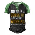 There Is A Sense Of Comfort Working With Abbas-Mustan Papa T-Shirt Fathers Day Gift Men's Henley Shirt Raglan Sleeve 3D Print T-shirt Black Green