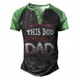 This Bod Says Im A Dad Tee Great Presents In Fathers Day 21 Shirt Men's Henley Shirt Raglan Sleeve 3D Print T-shirt Black Green