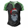 This Is My Christmas Pajama 877 Shirt Men's Henley Shirt Raglan Sleeve 3D Print T-shirt Black Green