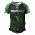 Treemendous Golf Shot In The Trees 66 Trending Shirt Men's Henley Shirt Raglan Sleeve 3D Print T-shirt Black Green