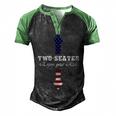 Two Seater Dad Joke American Flag 4Th Of July Motorbiking V2V3 Men's Henley Shirt Raglan Sleeve 3D Print T-shirt Black Green