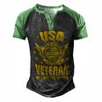 Veteran Veterans Day Usa Veteran We Care You Always 637 Navy Soldier Army Military Men's Henley Shirt Raglan Sleeve 3D Print T-shirt Black Green