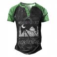 Weekend Forecast Camping With A Good 17 Shirt Men's Henley Shirt Raglan Sleeve 3D Print T-shirt Black Green