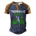 Treemendous Golf Shot In The Trees 66 Trending Shirt Men's Henley Shirt Raglan Sleeve 3D Print T-shirt Brown Orange