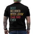 Best Bearded Beer Lovin’ Dog Dad Ever-Best For Dog Lovers Men's Back Print T-shirt