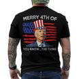 Biden 4Th Of July Joe Biden Happy Fathers Day Men's T-shirt Back Print