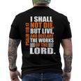 Christerest Psalm 11817 Christian Bible Verse Affirmation Men's Back Print T-shirt