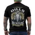 Dills Name Shirt Dills Family Name V4 Men's Crewneck Short Sleeve Back Print T-shirt
