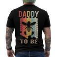 Father Grandpa Daddy To Be Pregnancy Announcement Tee Fathers Day 2 Family Dad Men's Crewneck Short Sleeve Back Print T-shirt