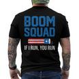 Fourth Of July 4Th July Fireworks Boom Patriotic American Men's Back Print T-shirt