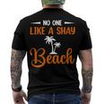 Funny No One Like A Shay Beach Palm Tree Summer Vacation Men's Crewneck Short Sleeve Back Print T-shirt