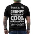 Grampy Grandpa Im Called Grampy Because Im Too Cool To Be Called Grandfather Men's T-Shirt Back Print