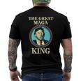 The Great Maga King Donald Trump Ultra Maga Men's Back Print T-shirt