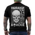 Harbaugh Name Harbaugh Ive Only Met About 3 Or 4 People Men's T-Shirt Back Print