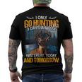 Hunting Only 3 Days In Week Men's Crewneck Short Sleeve Back Print T-shirt