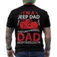 Im Ajeep Dad Men's Crewneck Short Sleeve Back Print T-shirt