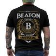 Its A Beaton Thing You Wouldnt Understand Name Men's T-shirt Back Print