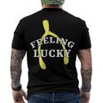 Lucky Turkey Wishbone Vintage 10 Shirt Men's Crewneck Short Sleeve Back Print T-shirt