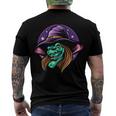 Magic Withcraft Halloween Men's Crewneck Short Sleeve Back Print T-shirt